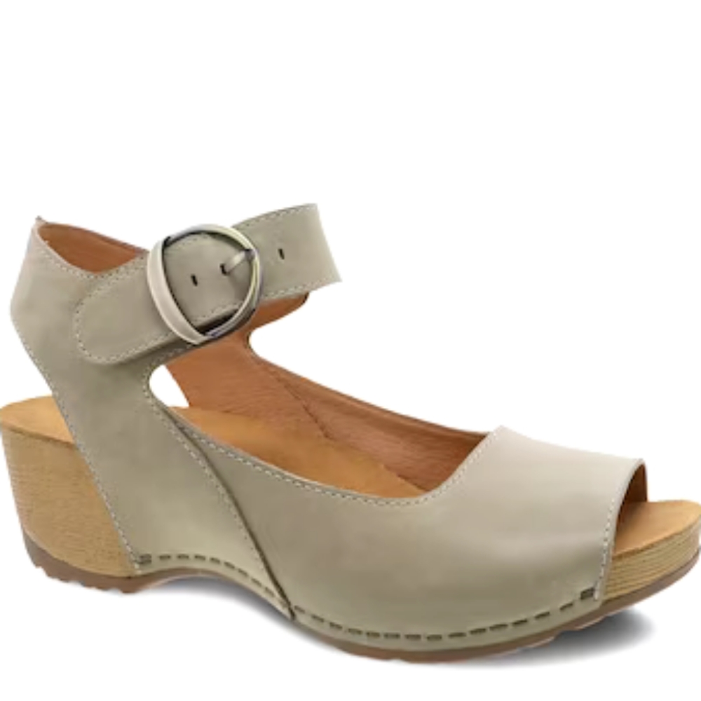 Dansko | NWT Tiana Burnished Nick Khaki